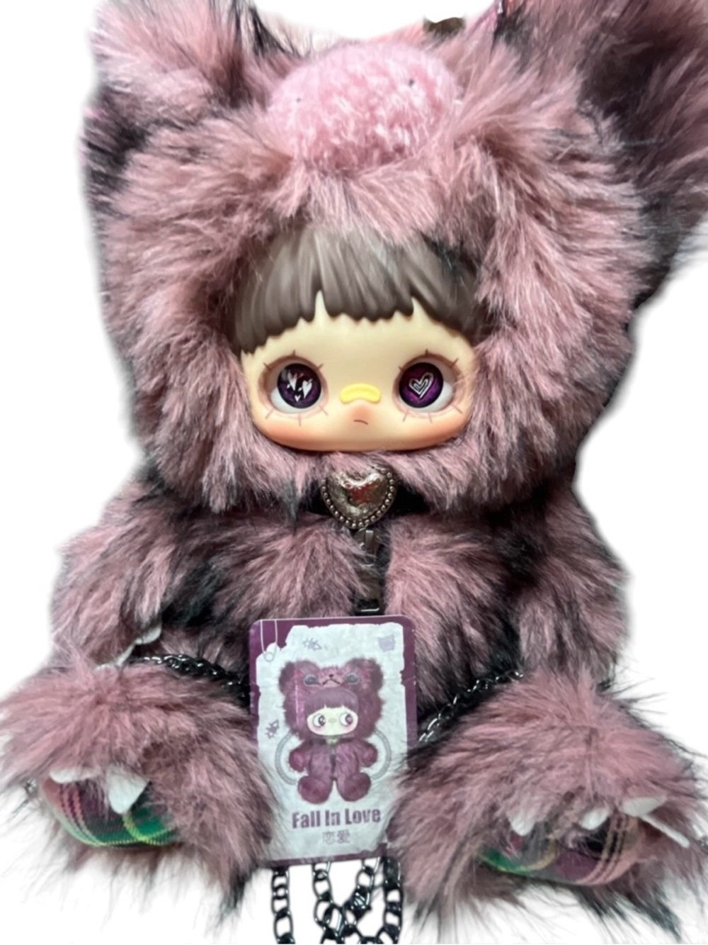 Brand New MAYMEI 400% Rebel Doll Backpack Series Plush -- 🩷 Fall In Love 🩷 - Picture 5 of 14